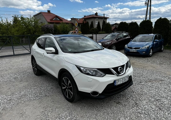 Nissan Qashqai cena 61900 przebieg: 155000, rok produkcji 2016 z Jastrowie małe 781